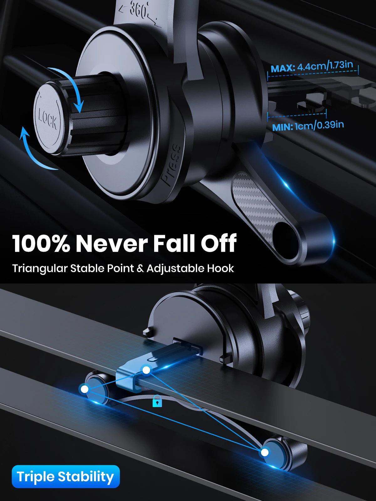 حامل الهاتف المغناطيسي للسيارة | الرحّال